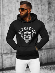 Pánska Mikina Čierna OZONEE NB/MF2007