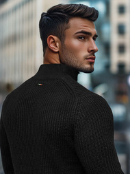 Pánsky Sveter Čierny OZONEE NB/MM6020/4Z