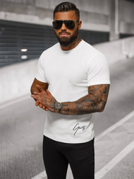 Pánske Tričko Biele OZONEE O/L1192