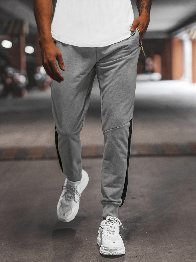 Pánske Tepláky Sivé OZONEE JS/68K10356Z