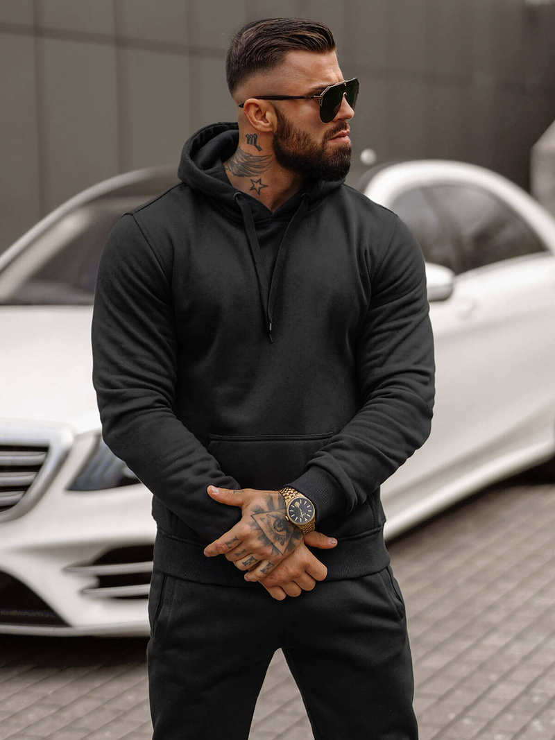 Pánska Tepláková Súprava Čierny OZONEE JS/68C10381/3Z