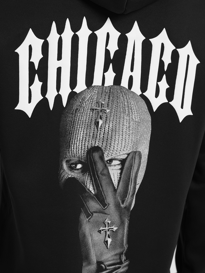 Pánska Mikina Čierna OZONEE JS/21B1903/3