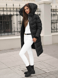 Dámska bunda čierna OZONEE JS/M736/392Z