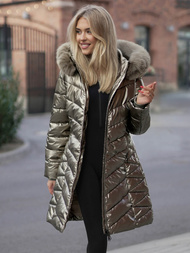 Dámska Bunda Zlato OZONEE JS/16M9100/403Z