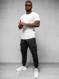 Pánske Tepláky Čierne OZONEE O/PS6021