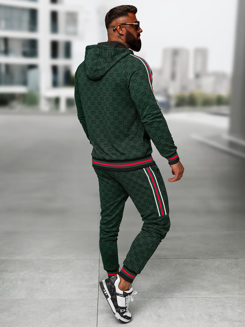 Pánska Tepláková Súprava Zelený OZONEE O/FF5111AB