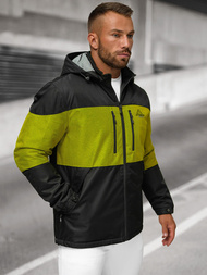 Pánska Bunda Čierna OZONEE JS/22M310/392Z