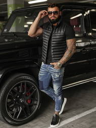 Pánska Vesta Čierna OZONEE JS/16M9298/392BZ