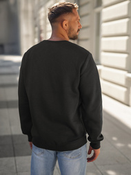 Pánska Mikina Čierna OZONEE JS/8B1977/3