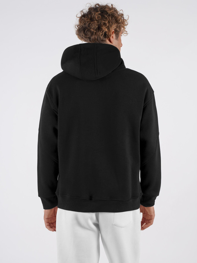 Mikina Čierna OZONEE O/SWE23019Z