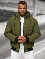 Pánska Zimná Bunda Svetlo-Khaki OZONEE JS/31M5023/62