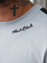 Pánske Tričko Svetlo Modrá OZONEE O/QQ1195