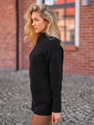 Dámsky Sveter Čierny OZONEE JS/53B5201/3