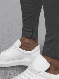 Pánske Chino Nohavice Grafitové OZONEE DJ/3300