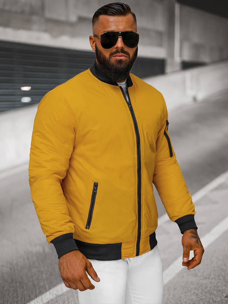 Pánska Bunda Camelová OZONEE JS/AK95Z