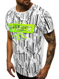 Pánske Tričko Biele OZONEE JS/KS1993