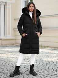 Dámska bunda čierna OZONEE O/W377Z