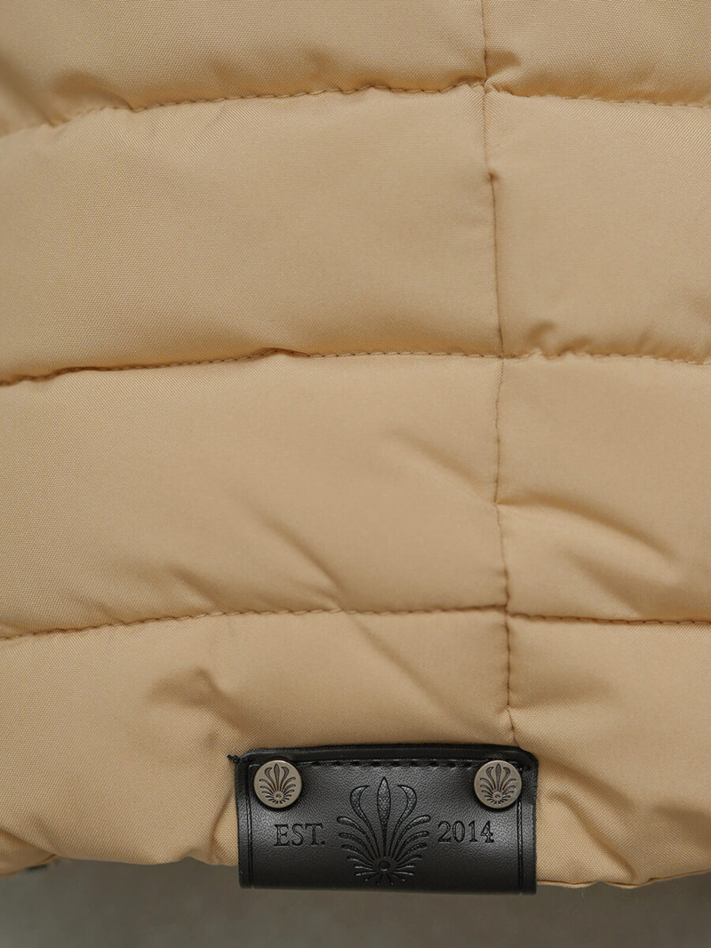 Dámska bunda béžová OZONEE O/W377Z