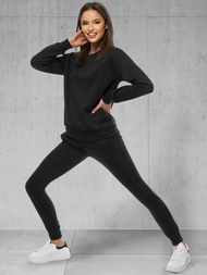 Dámska tepláková súprava Čierna OZONEE 39