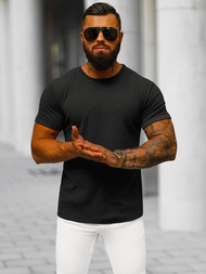 Pánske Tričko Čierne OZONEE O/7766T