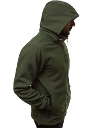 Pánska softshell bunda zelená OZONEE JS/56008Z