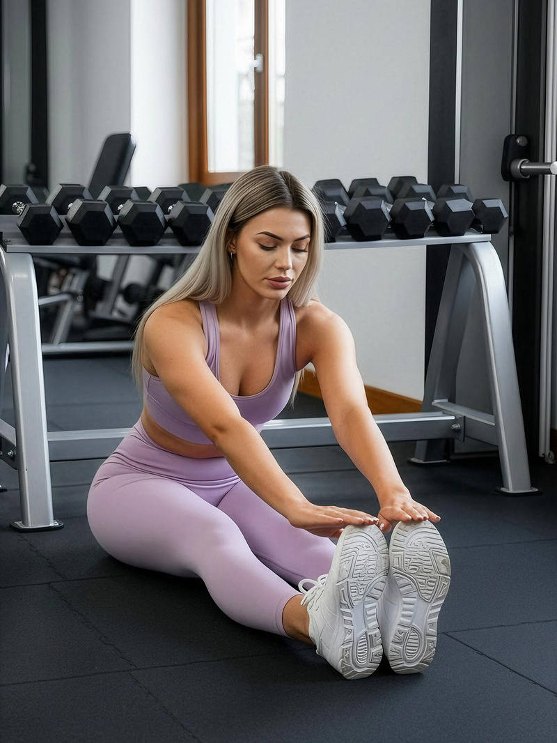 Dámske Legíny Svetlo Fialové OZONEE JS/17K580/85Z