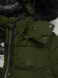 Dámska bunda khaki OZONEE O/W377Z