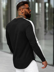 Pánska Mikina Čierna OZONEE O/D7197Z