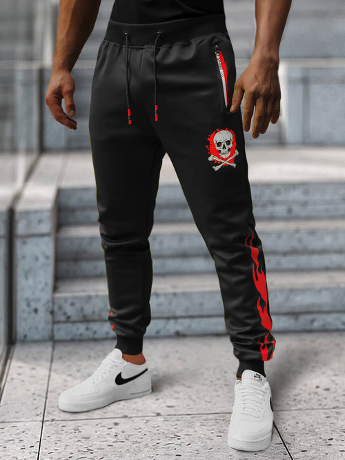 Pánske Tepláky Čierne OZONEE JS/K10237Z