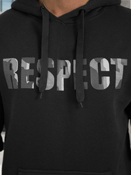 Pánska Mikina Čierna OZONEE JS/8B1759/3