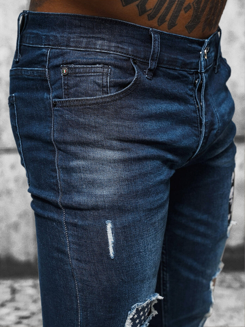 Pánske Rifle Tmavomodré OZONEE NB/MP0015BS