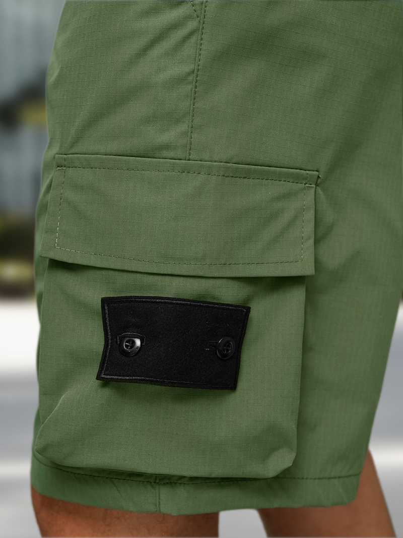 Pánske kraťasy khaki OZONEE JS/27K6538/60