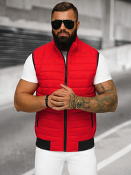 Pánska Vesta Červená OZONEE JS/MY77Z