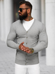 Pánsky Sveter Sivý OZONEE NB/MM6006/2Z