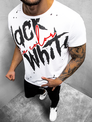 Pánske Tričko Biele OZONEE JS/KS2307Z