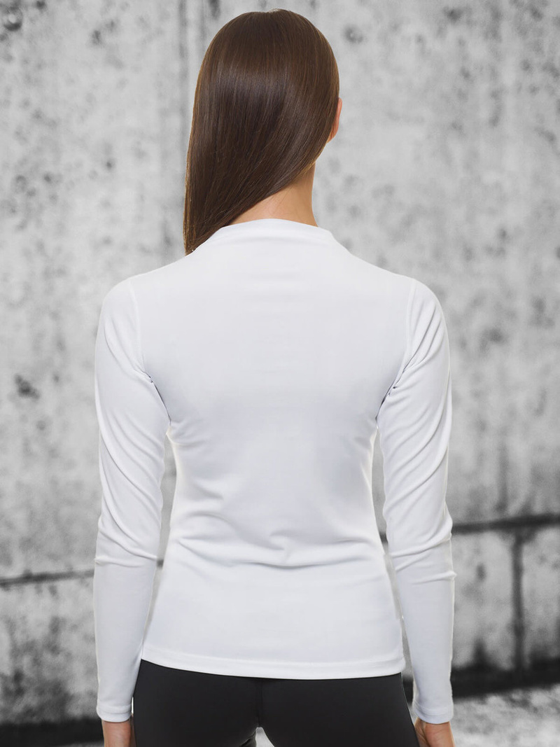 Dámska Mikina Biela OZONEE JS/HD152/45