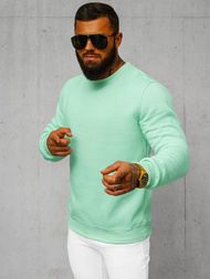 Pánska Mikina mentolová OZONEE JS/2001-10Z