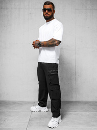 Pánske Nohavice Čierne OZONEE O/PS5527