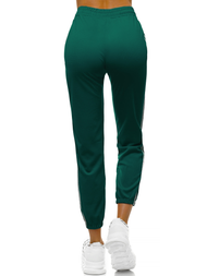 Dámske tepláky Tmavo-Zelené OZONEE JS/1020/A18