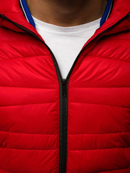 Pánska Bunda Červená OZONEE JB/JP1139