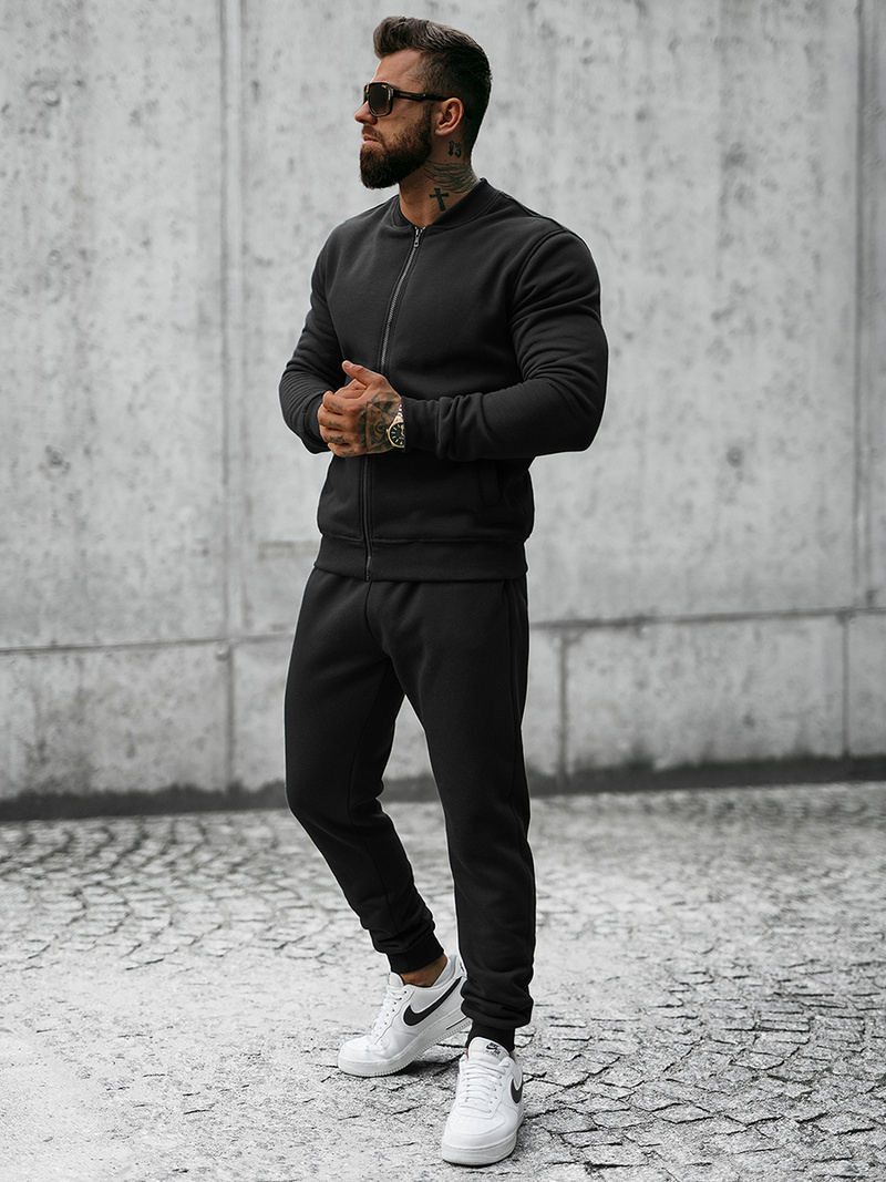 Pánska Tepláková Súprava Čierny OZONEE JS/8C76/3