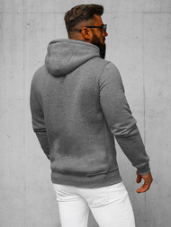 Pánska Mikina Tmavo-Sivá OZONEE JS/2009Z