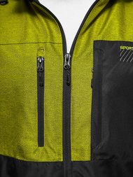 Pánska Bunda Čierna OZONEE JS/22M311/392