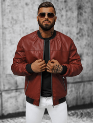 Pánska Bunda Bordová OZONEE N/6705/7Z