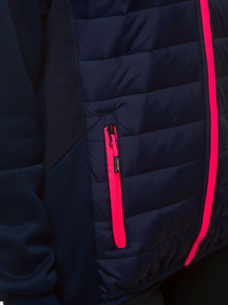 Dámska Bunda Námornícka modrá OZONEE JS/KSW4002