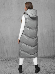 Dámska Vesta Sivé OZONEE JS/5M3183/105