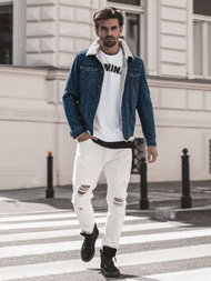 Pánske rifle Biele OZONEE B/55082