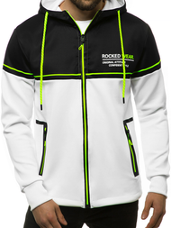 Pánska Mikina Biela OZONEE JS/DD20122