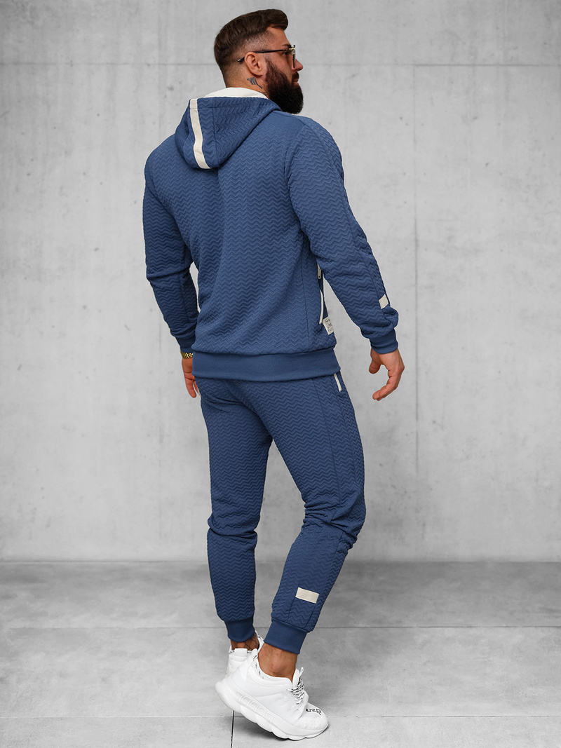 Pánska Tepláková Súprava Indigo OZONEE O/FF5032AB