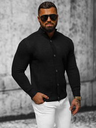 Pánsky Sveter Čierny OZONEE NB/MM6020/4